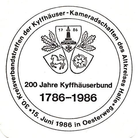 hiddenhausen hf-nw herf quad 4b (185-200 jahre kyffhuserbund 1986-schwarz)
